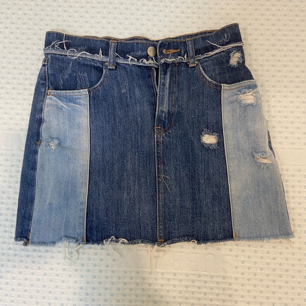 Renuar Denim mini skirt